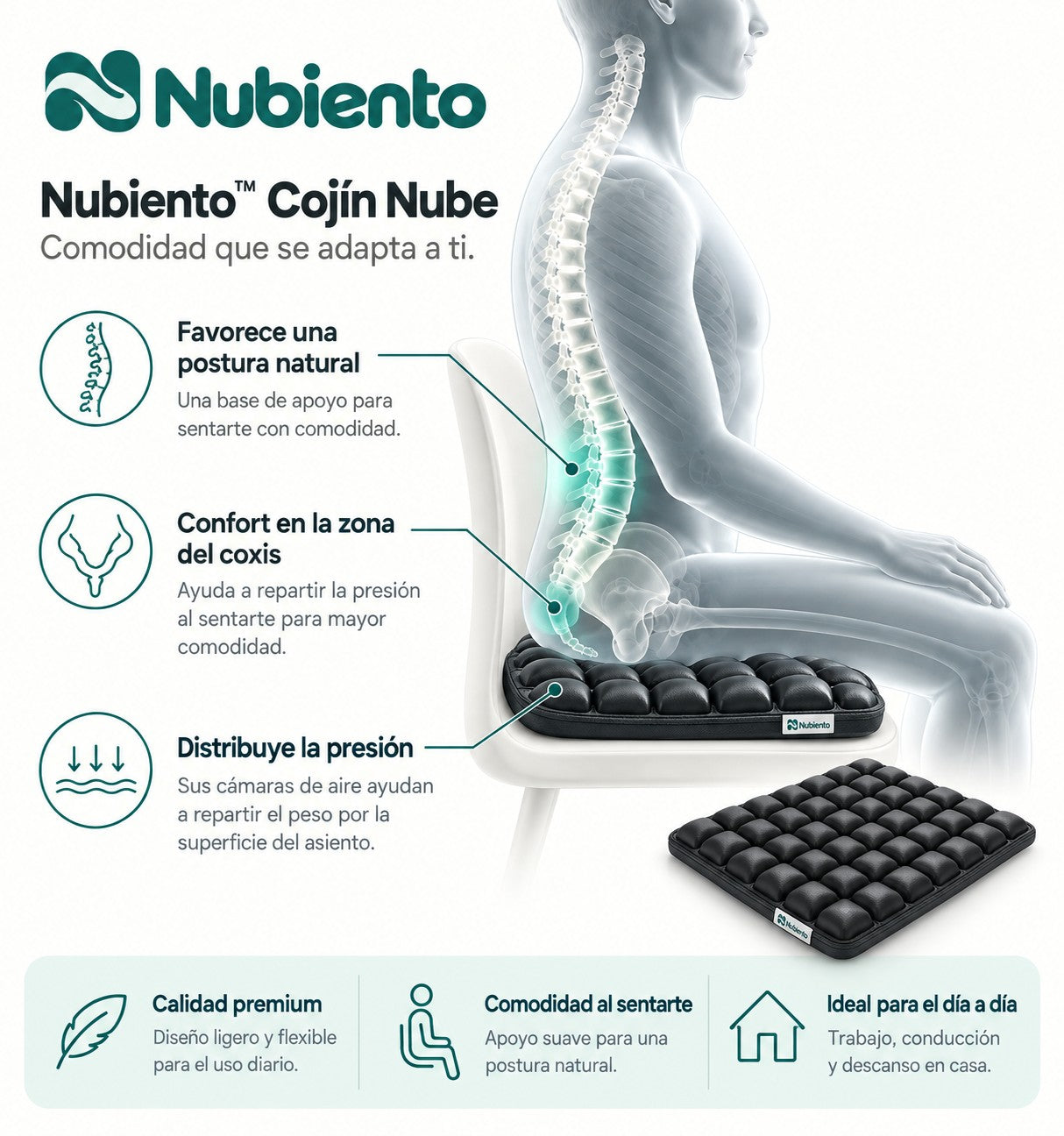 Un confort que se nota en cuanto te sientas